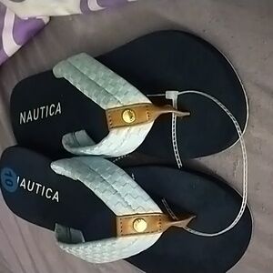 🆕 SALE Nautica Blue & Black Sadals